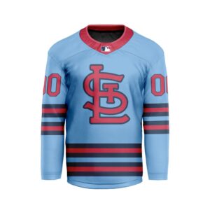 MLB St. Louis Cardinals Personalized Alternate Style Hockey Jersey