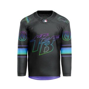 MLB Tampa Bay Rays Personalized City Connect Style Hockey Jersey