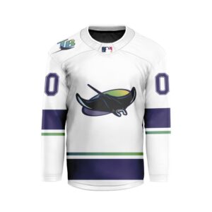 MLB Tampa Bay Rays Personalized Classic Style Hockey Jersey