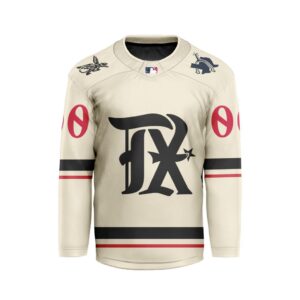 MLB Texas Rangers Personalized City Connect Style Hockey Jersey