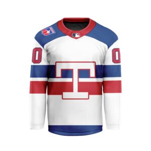MLB Texas Rangers Personalized Classic Style Hockey Jersey