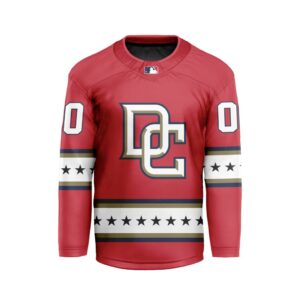 MLB Washington Nationals Personalized Classic Style Hockey Jersey