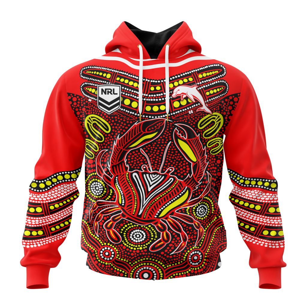 NRL-DolphinsSpecial-Karumba-Fishing-Unisex-Performance-Hoodie NRL DolphinsSpecial Karumba Fishing Unisex Performance Hoodie