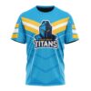 NRL Gold Coast Titans Special Chevron Unisex Performance T-Shirt
