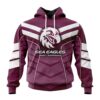 NRL Manly Warringah Sea Eagles Special Chevron Unisex Performance Hoodie