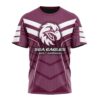 NRL Manly Warringah Sea Eagles Special Chevron Unisex Performance T-Shirt