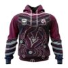 NRL Manly Warringah Sea Eagles Special Karumba Fishing Unisex Performance Hoodie