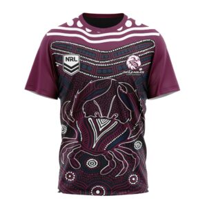 NRL Manly Warringah Sea Eagles Special Karumba Fishing Unisex Performance T-Shirt