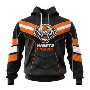 NRL Wests Tigers Special Chevron Unisex Performance Hoodie