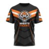 NRL Wests Tigers Special Chevron Unisex Performance T-Shirt
