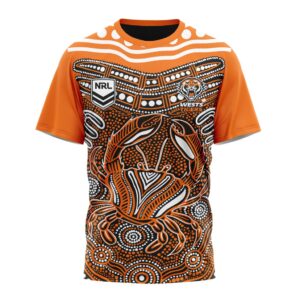 NRL Wests Tigers Special Karumba Fishing Unisex Performance T-Shirt