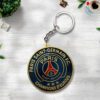 Paris Saint-Germain UEFA Champion League 2025 Winner Custom Shape 2-sided Keychain GKC1112