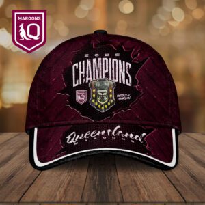 Queensland Maroons 25th State of Origin Champion Classic Cap QMC1009