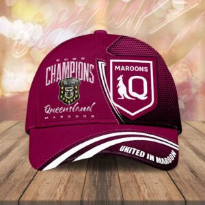 Queensland Maroons 25th State of Origin Champion Classic Cap QMC1011