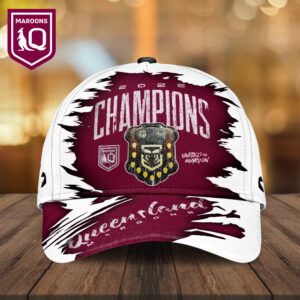 Queensland Maroons 25th State of Origin Champion Classic Cap QMC1014