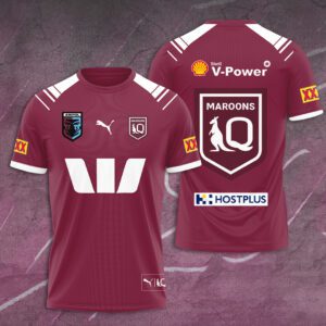 Queensland Maroons Unisex Performance T-Shirt CLD1027