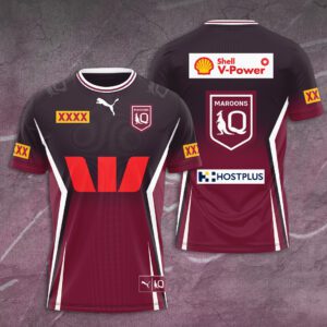 Queensland Maroons Unisex Performance T-Shirt CLD1032