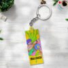 Rock Music Custom Shape 2-sided Keychain GKC1131