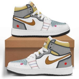 Sandy Cheeks SpongeBob SquarePants Air Jordan 1 High Top Shoes JD1 Sneakers BJD5026