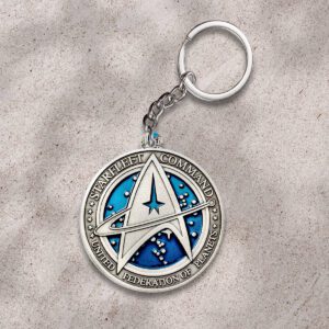 Star Trek Custom Shape 2-sided Keychain GKC1018