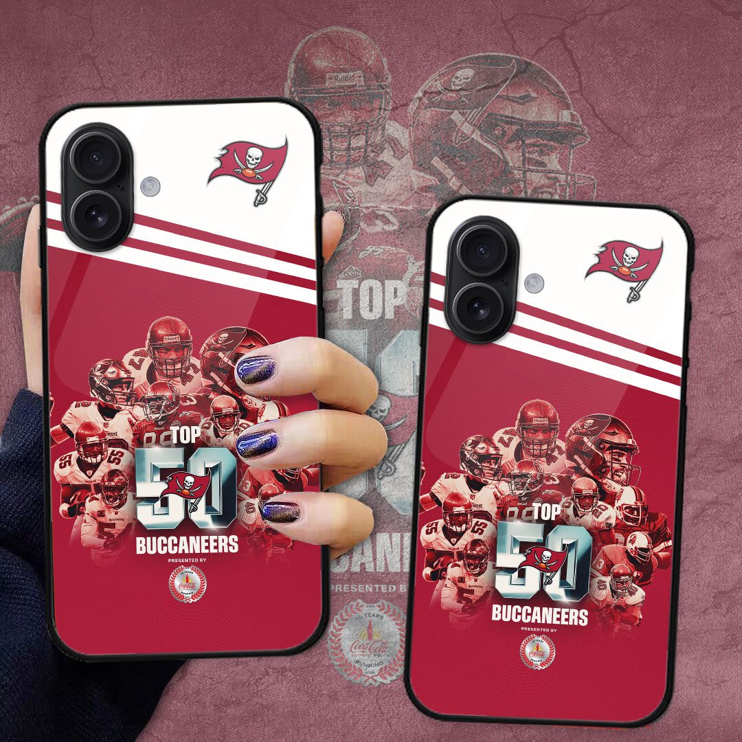 Tampa-Bay-Buccaneers-50th-Season-Limited-Phone-Case-FCS1013 Tampa Bay Buccaneers 50th Season Limited Phone Case FCS1013
