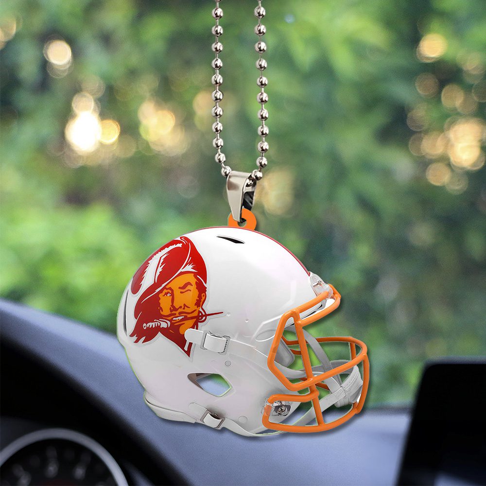 Tampa-Bay-Buccaneers-50th-Season-Limited-shape-2-sided-Acrylic-Car-Ornament-FCS1019-1