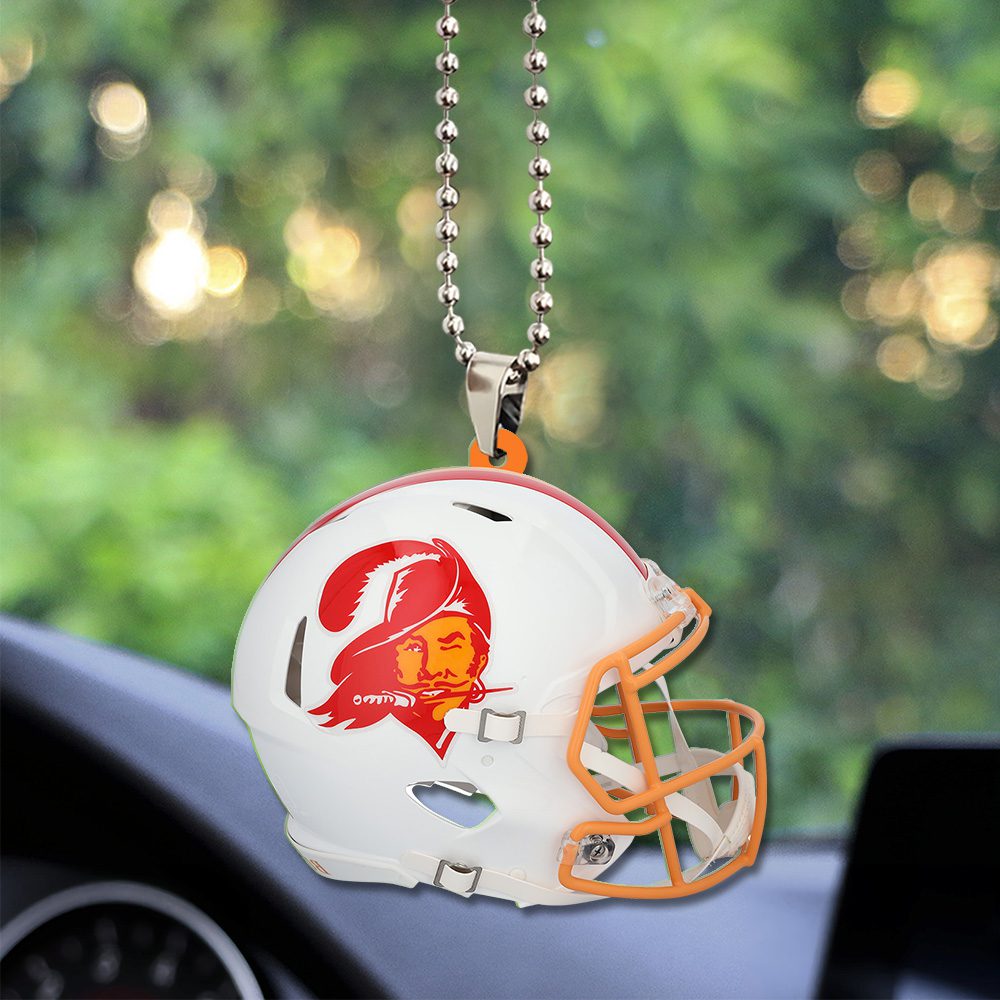 Tampa-Bay-Buccaneers-50th-Season-Limited-x-Tom-Brady-shape-2-sided-Acrylic-Car-Ornament-FCS1015-1