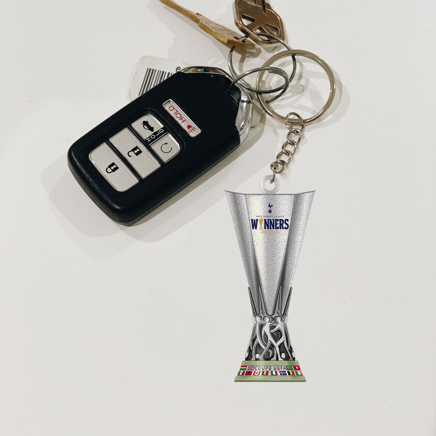 Tottenham-Hotspur-FC-Custom-Shape-2-sided-Keychain-GKC1193-1
