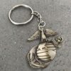 US Marine Corps Custom Shape 2-sided Keychain GKC1014