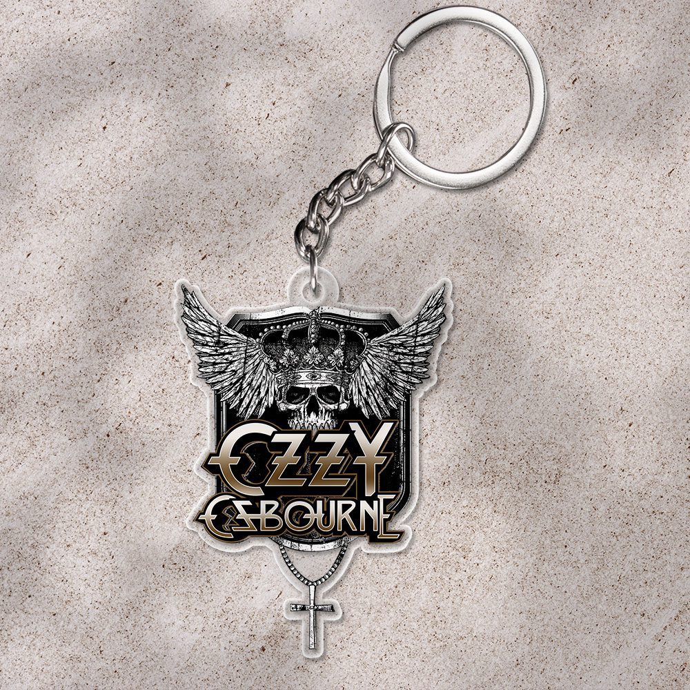 Black-Sabbath-x-Ozzy-Osbourne-Rest-In-Peace-2025-Custom-Shape-1-sided-Keychain-NGB1186 Black Sabbath x Ozzy Osbourne Rest In Peace 2025 Custom Shape 1-sided Keychain NGB1186