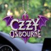 Black Sabbath x Ozzy Osbourne Rest In Peace 2025 Custom shape 2-sided Acrylic Car Ornament NGB1202