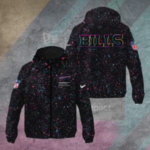 Buffalo Bills Crucial Catch 2025 Windbreaker Jacket
