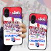 England Lionesses Women's Football Champion World Cup 2025 Phone Case NGB1111