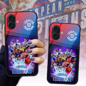 England Lionesses Women's Football Champion World Cup 2025 Phone Case NGB1132