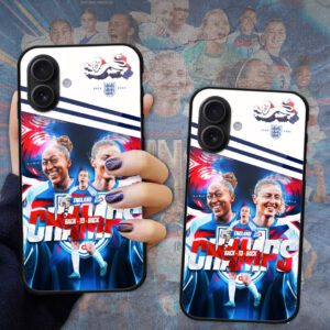 England Lionesses Women's Football Champion World Cup 2025 Phone Case NGB1213