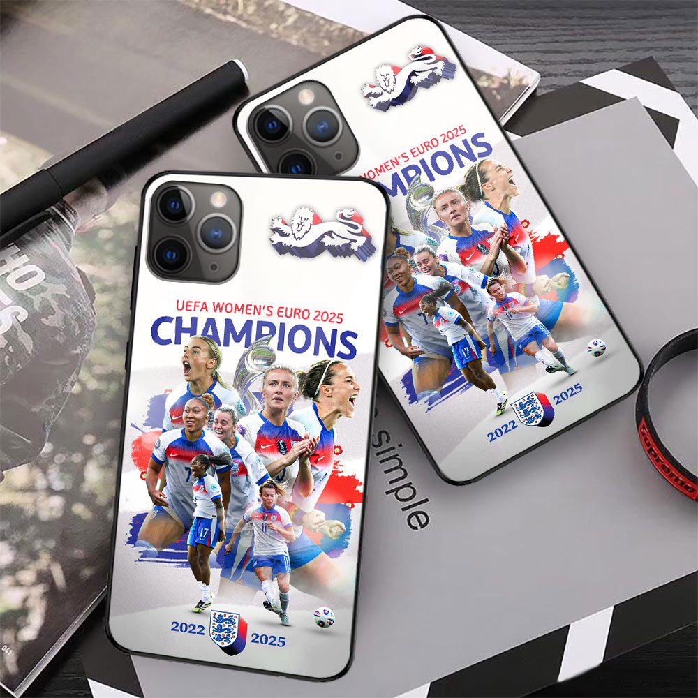 England-Lionesses-Womens-Football-Champion-World-Cup-2025-Phone-Case-NGB1248-1