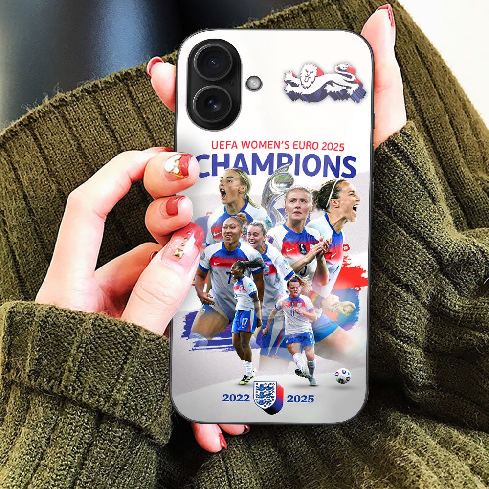 England-Lionesses-Womens-Football-Champion-World-Cup-2025-Phone-Case-NGB1248-3