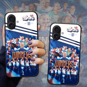 England Lionesses Women's Football Champion World Cup 2025 Phone Case NGB1260