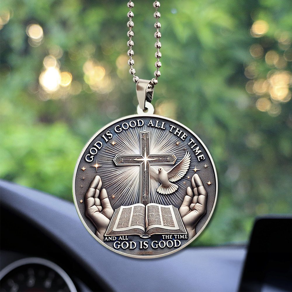 God-Is-Good-Custom-shape-2-sided-Acrylic-Car-Ornament-NGB1167 God Is Good Custom shape 2-sided Acrylic Car Ornament NGB1167