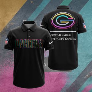 Green Bay Packers Crucial Catch 2025 Polo Shirt