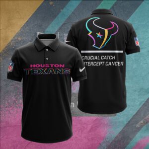 Houston Texans Crucial Catch 2025 Polo Shirt