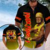 Hulk Hogan Rest In Peace 2025 Short Sleeve Dress Shirt NGB1309