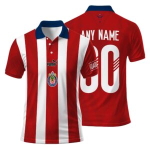 LIGA MX Chivas Guadalajara Special Retro Polo Shirt