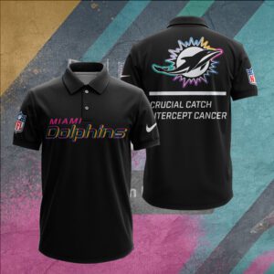 Miami Dolphins Crucial Catch 2025 Polo Shirt