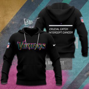 Minnesota Vikings Crucial Catch 2025 Unisex Performance Hoodie