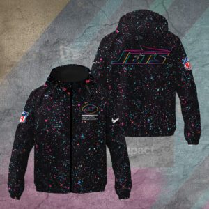 New York Jets Crucial Catch 2025 Windbreaker Jacket