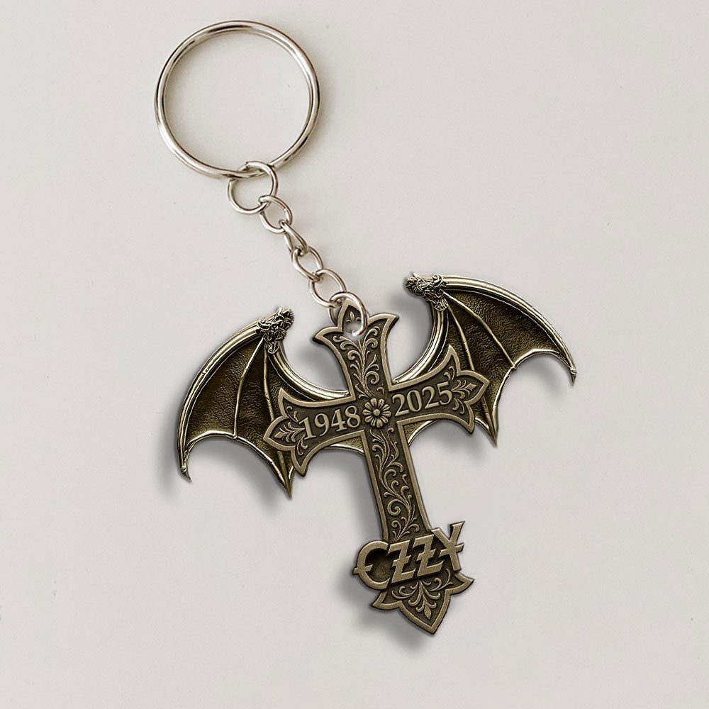Ozzy-Osbourne-Rest-In-Peace-2025-Custom-Shape-1-sided-Keychain-NGB1068-2