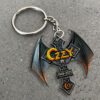 Ozzy Osbourne Rest In Peace 2025 Custom Shape 1-sided Keychain NGB1079