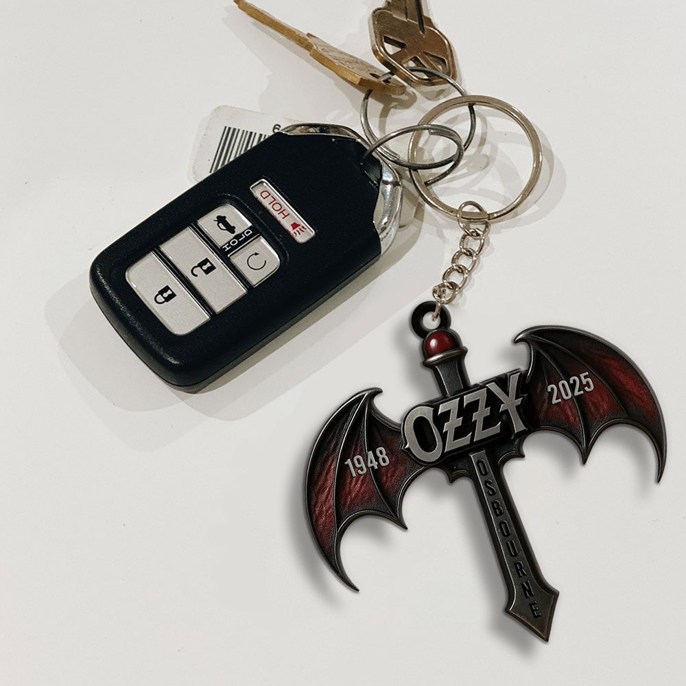 Ozzy-Osbourne-Rest-In-Peace-2025-Custom-Shape-1-sided-Keychain-NGB1147-2