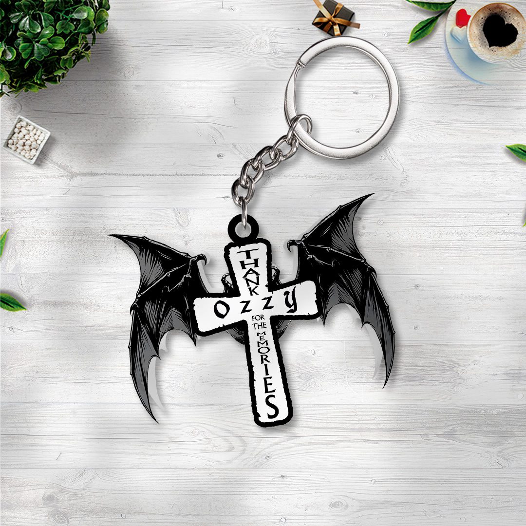 Ozzy-Osbourne-Rest-In-Peace-2025-Custom-Shape-2-sided-Keychain-NGB1155 Ozzy Osbourne Rest In Peace 2025 Custom Shape 2-sided Keychain NGB1155